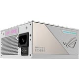 ASUS ROG Loki SFX-L 850W Platinum White unidad de fuente de alimentación 24-pin ATX Blanco, Fuente de alimentación de PC blanco, 850 W, 100 - 240 V, 110 W, 850 W, 110 W, 9,6 W