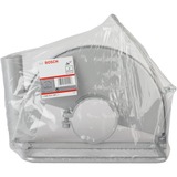 Bosch 1605510180 Accesorios para amoladoras angulares, Accesorio de aspiradora negro, 23 cm, Blanco, Metal