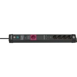 Brennenstuhl 1951150500, Regleta negro