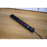 Brennenstuhl 1951150500, Regleta negro