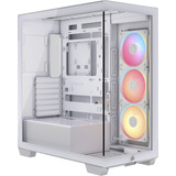 Corsair 3500X LX-R RGB, Cajas de torre blanco