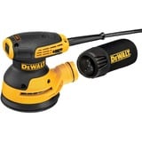 DEWALT DWE6423-QS lijadora portátil Lijadora orbital 12000 OPM Negro, Amarillo 280 W amarillo/Negro, Lijadora orbital, Negro, Amarillo, 8000 OPM, 12000 OPM, 2,6 mm, Corriente alterna