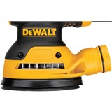 DEWALT DWE6423-QS lijadora portátil Lijadora orbital 12000 OPM Negro, Amarillo 280 W amarillo/Negro, Lijadora orbital, Negro, Amarillo, 8000 OPM, 12000 OPM, 2,6 mm, Corriente alterna