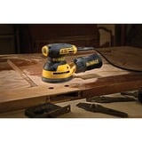 DEWALT DWE6423-QS lijadora portátil Lijadora orbital 12000 OPM Negro, Amarillo 280 W amarillo/Negro, Lijadora orbital, Negro, Amarillo, 8000 OPM, 12000 OPM, 2,6 mm, Corriente alterna