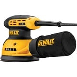 DEWALT DWE6423-QS lijadora portátil Lijadora orbital 12000 OPM Negro, Amarillo 280 W amarillo/Negro, Lijadora orbital, Negro, Amarillo, 8000 OPM, 12000 OPM, 2,6 mm, Corriente alterna