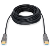 Digitus Cable híbrido de fibra óptica HDMI AOC, UHD 4K negro