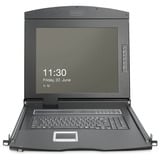 Digitus DS-72221-4GE, Switch KVM negro