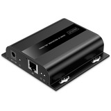 Digitus Receptor HDMI IP, 4K/60Hz, Alargador de HDMI negro