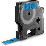 Dymo D1 - Etiquetas estándar - Negro sobre azul - 12mm x 7m, Cinta de escritura Negro sobre azul, Poliéster, Bélgica, -18 - 90 °C, DYMO, LabelManager, LabelWriter 450 DUO