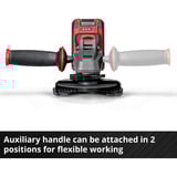 EINHELL Amoladora angular profesional a batería AXXIO 18/115 Q, 18Volt rojo/Negro