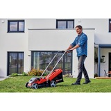 EINHELL GE-CM 36/33 Li (2x2,5Ah) Cortacésped de empuje a gasolina Batería Negro, Rojo rojo/Negro, 5Ah), Cortacésped de empuje a gasolina, 33 cm, 2,5 cm, 6,5 cm, 30 L, 4 rueda(s)