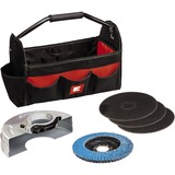 EINHELL TC-AG 125/850 Kit, Amoladora angular rojo/Negro