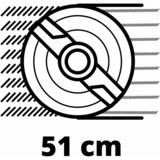 Einhell 3404333 cortadora de césped Cortacésped de empuje a gasolina Gasolina Negro, Rojo rojo/Negro, Cortacésped de empuje a gasolina, 1800 m², 51 cm, 3 cm, 8 cm, 1 L