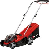 Einhell GE-CM 36/33 Li (2x2,5Ah) Cortacésped de empuje a gasolina Batería Negro, Rojo rojo/Negro, 5Ah), Cortacésped de empuje a gasolina, 33 cm, 2,5 cm, 6,5 cm, 30 L, 4 rueda(s)