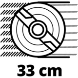 Einhell GE-CM 36/33 Li (2x2,5Ah) Cortacésped de empuje a gasolina Batería Negro, Rojo rojo/Negro, 5Ah), Cortacésped de empuje a gasolina, 33 cm, 2,5 cm, 6,5 cm, 30 L, 4 rueda(s)
