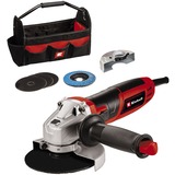 Einhell TC-AG 125/850 Kit, Amoladora angular rojo/Negro