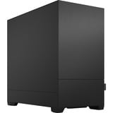 Fractal Design Pop Mini Silent Mini Tower Negro, Cajas de torre negro, Mini Tower, PC, Negro, micro ATX, Mini-ITX, Acero, 17 cm