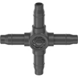 GARDENA Micro-Drip-System Cruce 4,6mm (3/16"), Conexión gris oscuro