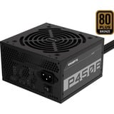 GIGABYTE P450B unidad de fuente de alimentación 450 W 20+4 pin ATX ATX Negro, Fuente de alimentación de PC negro, 450 W, 100 - 240 V, 50/60 Hz, 8 - 4 A, Activo, 103 W