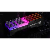 G.Skill Trident Z RGB F4-3600C18Q-64GTZR módulo de memoria 64 GB 4 x 16 GB DDR4 3600 MHz, Memoria RAM negro, 64 GB, 4 x 16 GB, DDR4, 3600 MHz, 288-pin DIMM