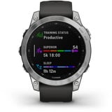 Garmin fēnix 7 - Edición estándar, SmartWatch plateado