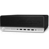 HP ProDesk 600 G5 SFF Generalüberholt, PC completo negro/Plateado