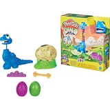 Hasbro Dino Crew F15035L0 compuesto para cerámica y modelaje Set de utensilios para jugar con plastilina 374 g Multicolor 1 pieza(s), Modelado Set de utensilios para jugar con plastilina, Multicolor, Niño, 6 pieza(s), 2 Colores, 3 año(s)