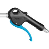 Hazet Pistola de soplado 9040LG-3/2, larga, Herramienta de golpe negro/Azul