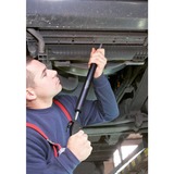 Hazet Pistola de soplado 9040LG-3/2, larga, Herramienta de golpe negro/Azul