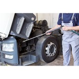 Hazet Pistola de soplado 9040LG-3/2, larga, Herramienta de golpe negro/Azul