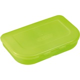Herlitz 50033232 fiambrera Táper Verde, Caja de almuerzo verde claro, Táper, Niño, Verde, Monocromo, Rectangular, Niño/niña