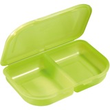 Herlitz 50033232 fiambrera Táper Verde, Caja de almuerzo verde claro, Táper, Niño, Verde, Monocromo, Rectangular, Niño/niña