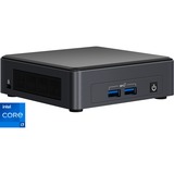 Intel® NUC 11 Pro UCFF Negro i7-1165G7, Barebone negro, UCFF, Mini PC barebone, DDR4-SDRAM, M.2, Wi-Fi 6 (802.11ax), 28 W