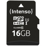 Intenso 16GB microSDHC UHS-I Clase 10, Tarjeta de memoria 16 GB, MicroSDHC, Clase 10, UHS-I, 90 MB/s, Class 1 (U1)