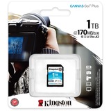 Kingston Canvas Go! Plus 1 TB SDXC, Tarjeta de memoria negro