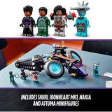 LEGO Marvel Super Heroes Sunbird de Shuri, Juegos de construcción Juego de construcción, 8 año(s), Plástico, 355 pieza(s), 630 g