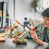 LEGO Ninjago Enfrentamiento en la Hoja del Dragón, Juegos de construcción 