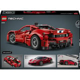 LEGO Technic Ferrari 488 PISTA Coche, Juegos de construcción Juego de construcción, 9 año(s), Plástico, 882 pieza(s), 1,11 kg