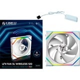 Lian Li UNI FAN SL120 Wireless, Ventilador blanco