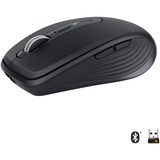Logitech MX Anywhere 3 ratón mano derecha RF Wireless + Bluetooth 4000 DPI grafito, mano derecha, RF Wireless + Bluetooth, 4000 DPI, Grafito
