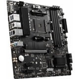 MSI B550M PRO-VDH placa base AMD B550 Zócalo AM4 micro ATX negro, AMD, Zócalo AM4, AMD Ryzen™ 5, AMD Ryzen™ 7, 3rd Generation AMD Ryzen™ 9, DDR4-SDRAM, 128 GB, DIMM