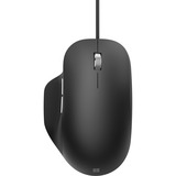 Microsoft Ergonomic ratón mano derecha USB tipo A BlueTrack negro, mano derecha, BlueTrack, USB tipo A, Negro