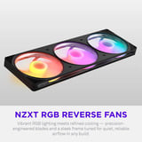 NZXT F420 RGB, Ventilador negro