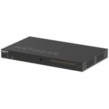Netgear GSM4212UX Gestionado L2/L3 Gigabit Ethernet (10/100/1000) Energía sobre Ethernet (PoE) 1U Negro, Interruptor/Conmutador Gestionado, L2/L3, Gigabit Ethernet (10/100/1000), Energía sobre Ethernet (PoE), Montaje en rack, 1U
