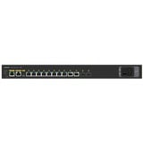 Netgear GSM4212UX Gestionado L2/L3 Gigabit Ethernet (10/100/1000) Energía sobre Ethernet (PoE) 1U Negro, Interruptor/Conmutador Gestionado, L2/L3, Gigabit Ethernet (10/100/1000), Energía sobre Ethernet (PoE), Montaje en rack, 1U