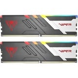 Patriot DIMM 32 GB DDR5-6000 (2x 16 GB) Dual-Kit, Memoria RAM negro/blanco