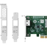 QNAP QXG-2G1T-I225 adaptador y tarjeta de red Interno Ethernet 2500 Mbit/s, Adaptador de red Interno, Alámbrico, PCI Express, Ethernet, 2500 Mbit/s