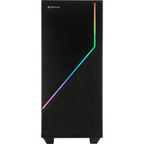 Sharkoon RGB FLOW Reacondicionado, Cajas de torre negro