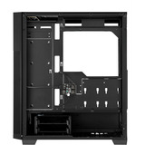 Sharkoon RGB FLOW Reacondicionado, Cajas de torre negro