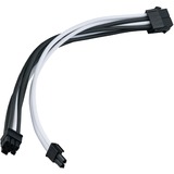 SilverStone Cable de extensión PCIe SST-PP07E-PCIBW negro/blanco